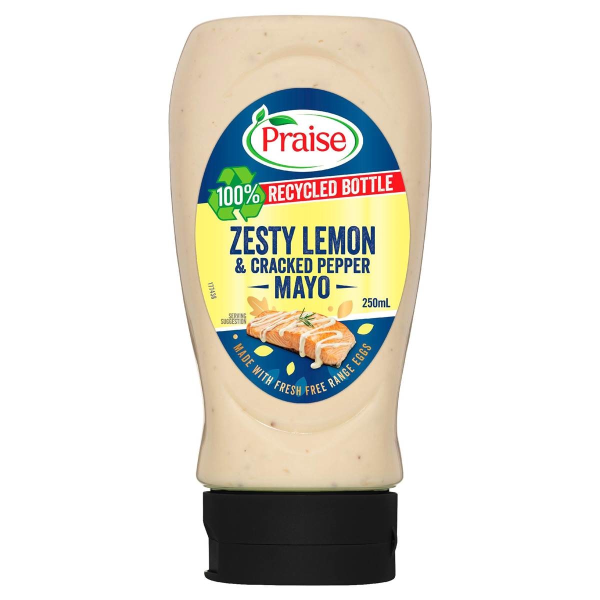 Praise Zesty Lemon & Cracked Pepper Mayo 250ml Woolworths