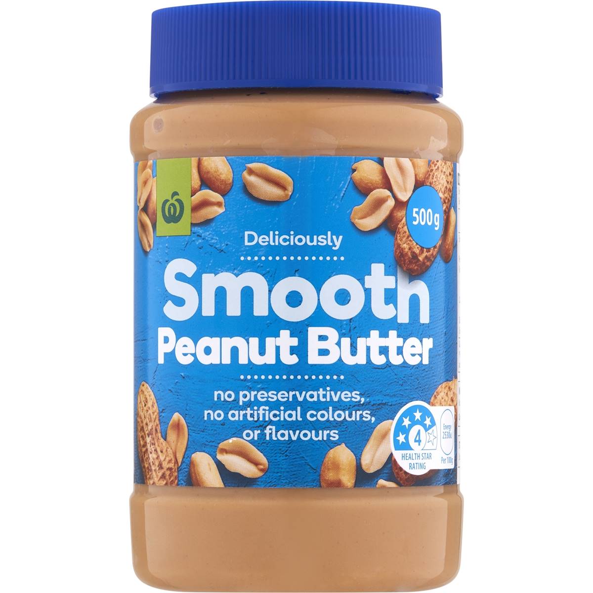 Woolworths Smooth Peanut Butter 500g | Woolworths