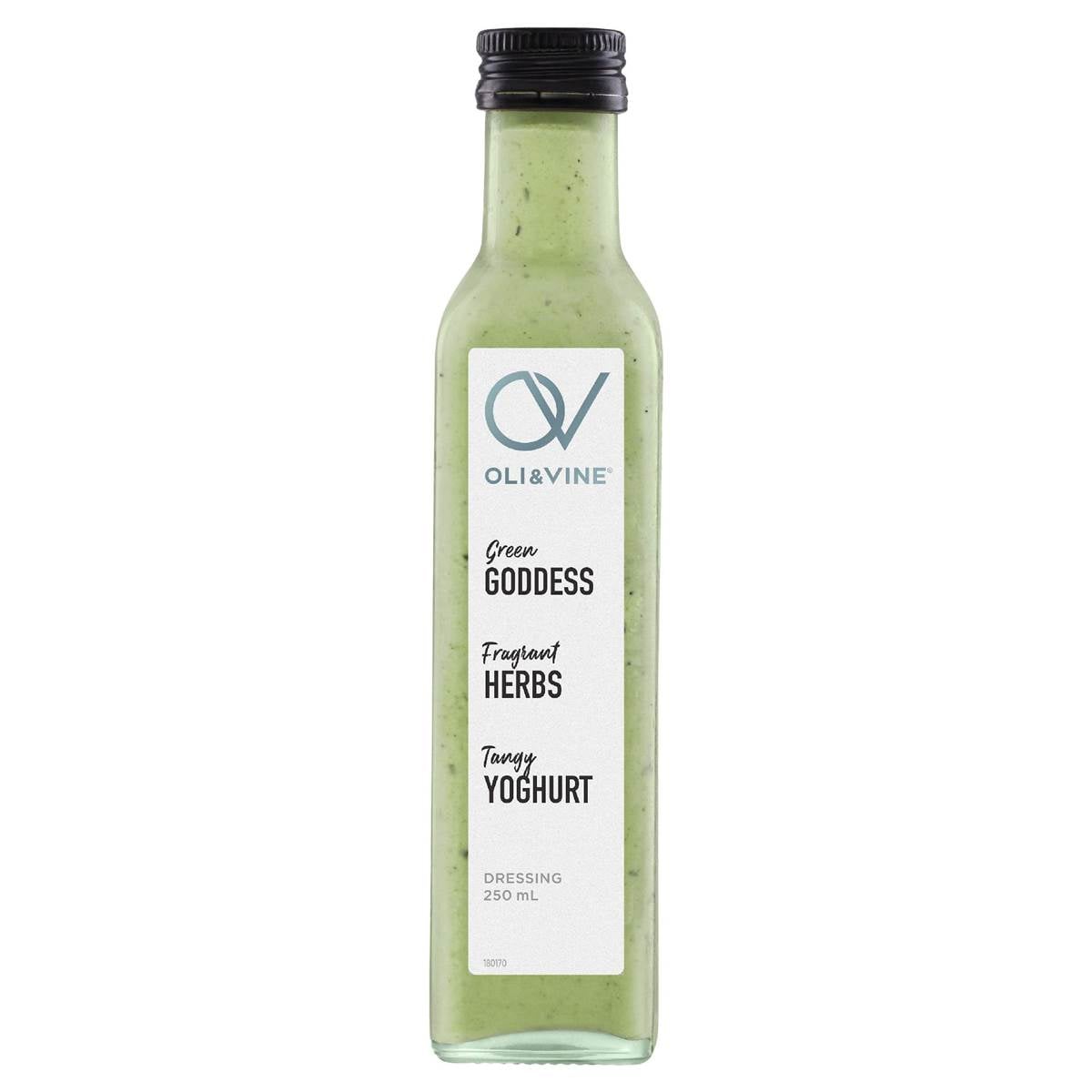 Oli & Vine Green Goodess, Fragrant Herbs & Tangy Yoghurt Dressing 250ml
