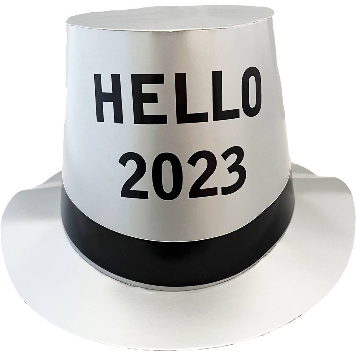 Top Hat Hello 2023 Silver Each Woolworths