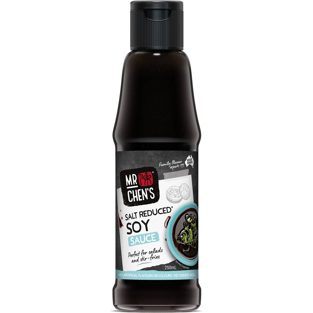 Mr Chen's Soy Sauce Reduced Salt 250ml Woolworths