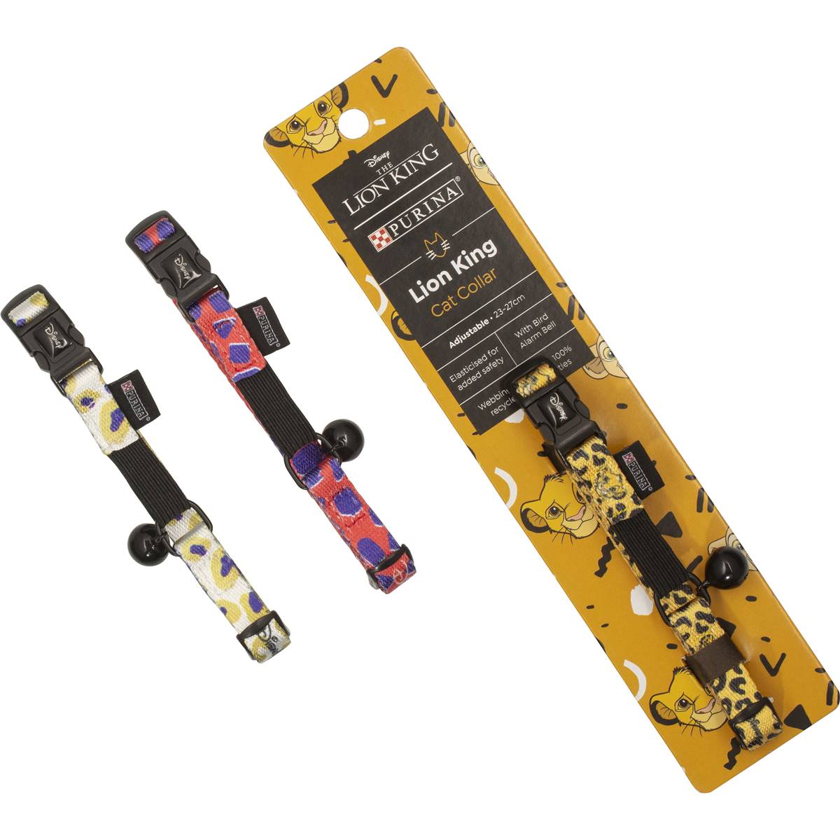 Total Care Lion King Cat Collar Assorted Each Woolworths