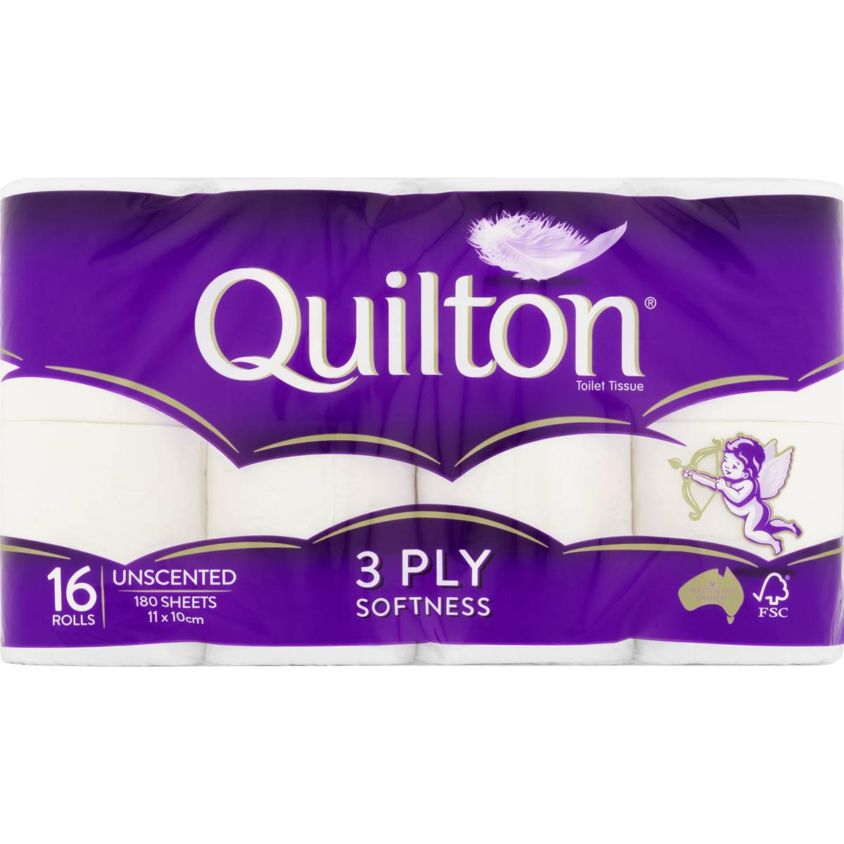 Quilton Toilet Paper White 16 Pack Woolworths