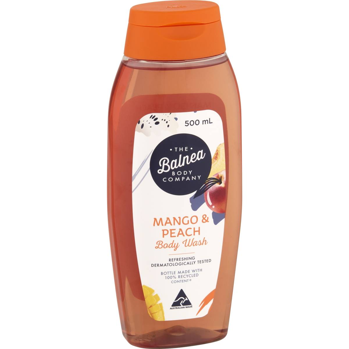 Balnea Mango & Peach Body Wash 500ml | Woolworths