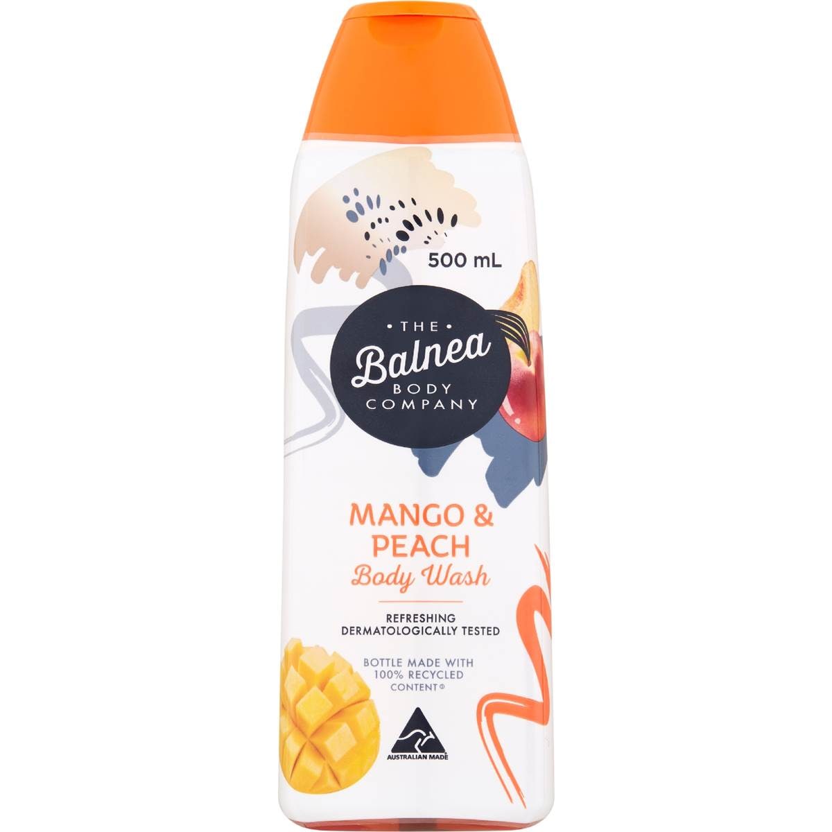 Balnea Mango & Peach Body Wash 500ml Woolworths