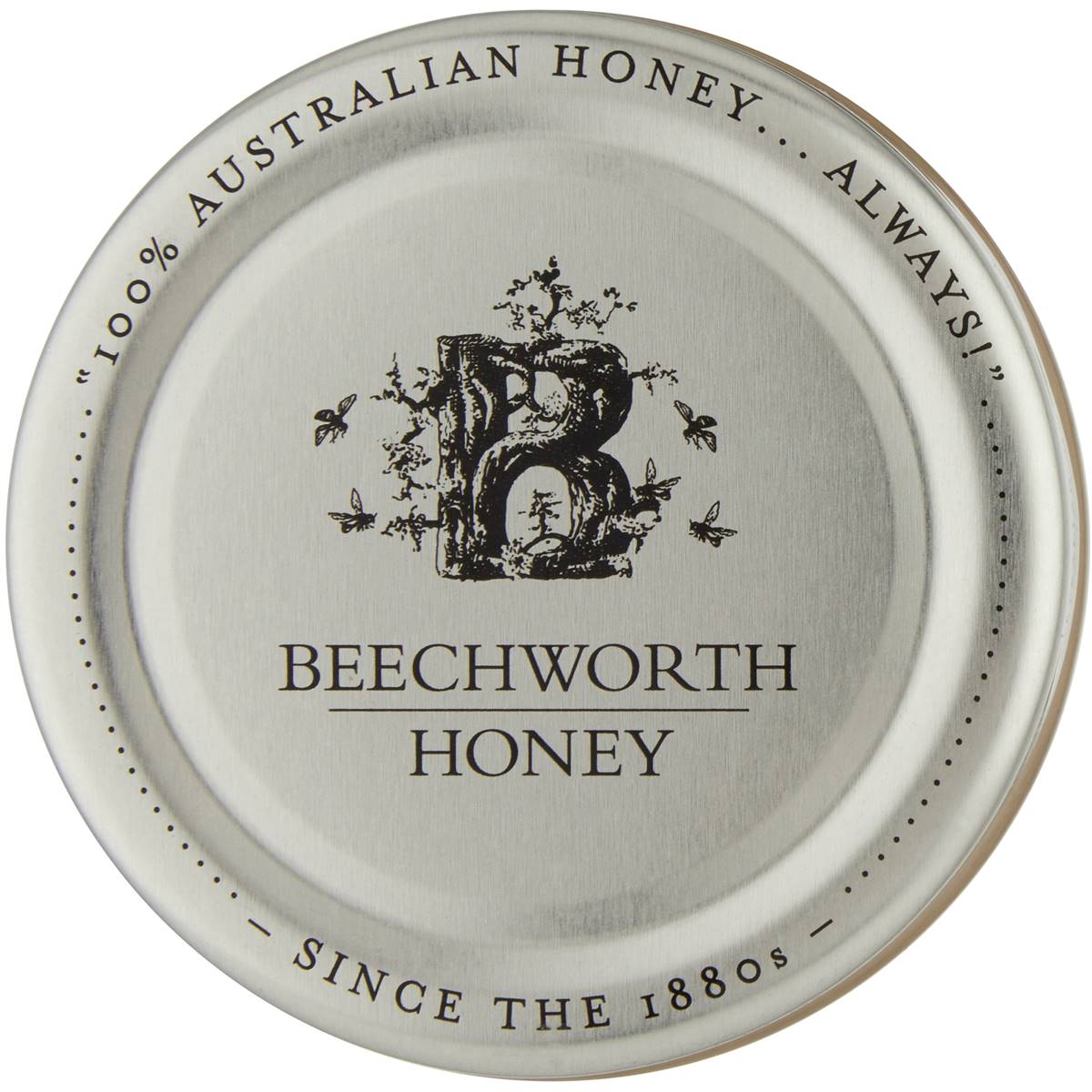 Beechworth 100 Australian Honey & Vanilla Bean Jar 350g Woolworths
