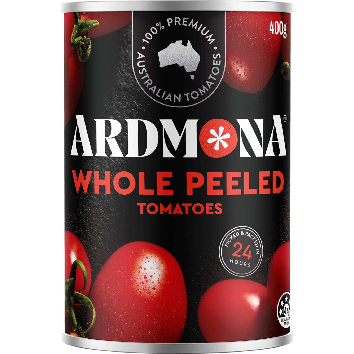 Ardmona Whole Peeled Vine Ripened Tomatoes 400g Woolworths