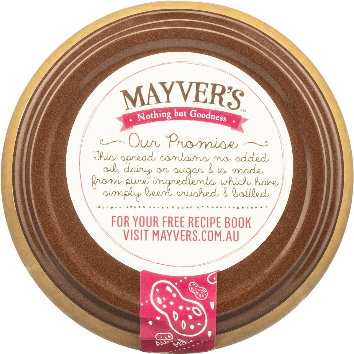 Mayver's Peanut Butter Fiber + 375g Woolworths