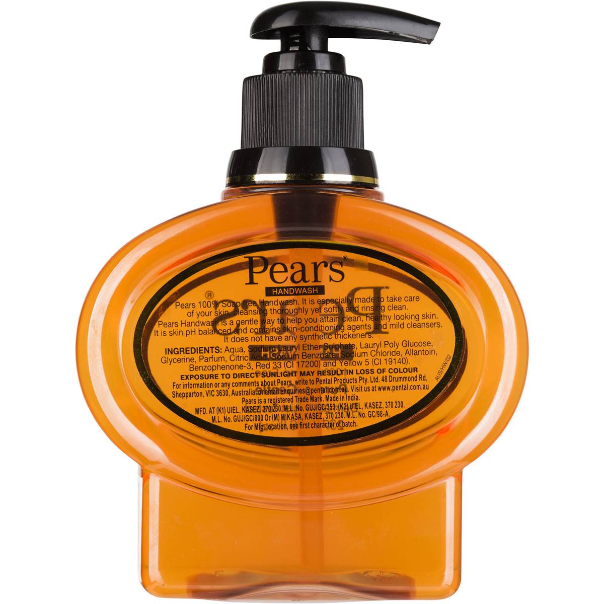 Pears Handwash Liquid 237ml Woolworths