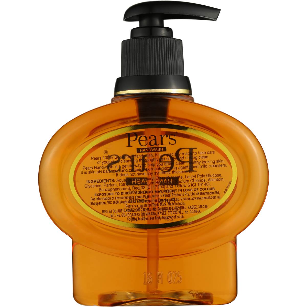 Pears Handwash Liquid 237ml Woolworths