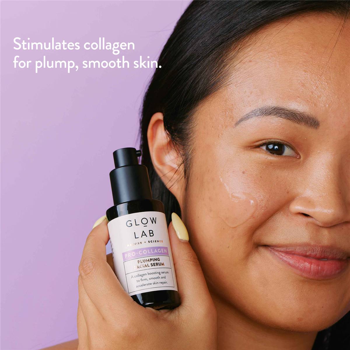 Glow Lab Procollagen Plumping Facial Serum 30ml Woolworths