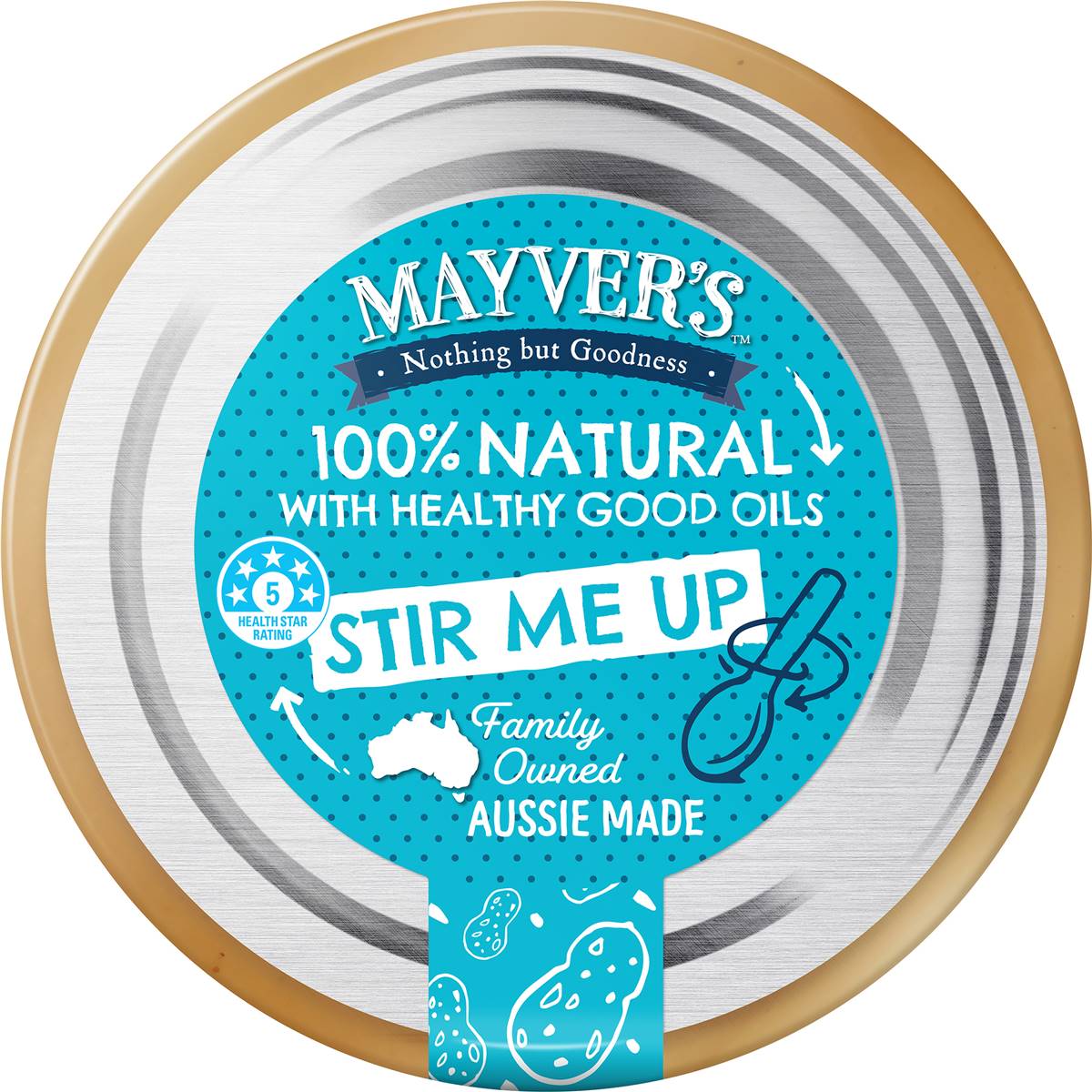 Mayver's Peanut Butter Protein + 750g Woolworths