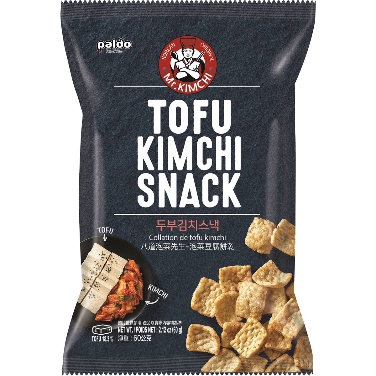 Paldo Tofu Kimchi Snack 60g Woolworths