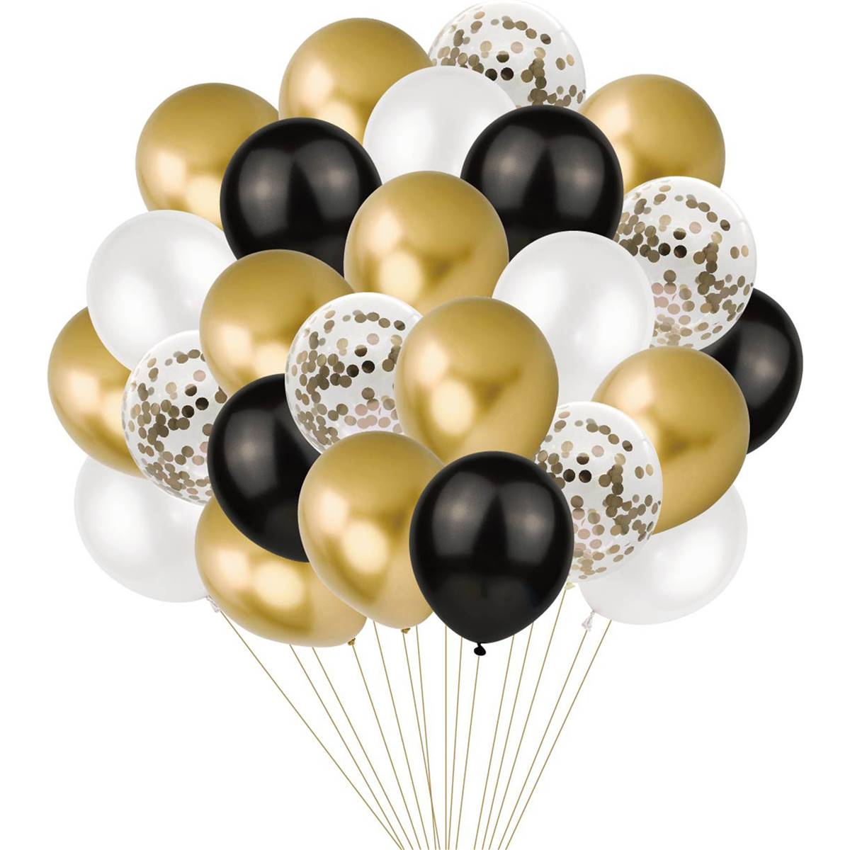 Whiz Pop Bang Confetti Balloon Kit 25 Pack | Woolworths