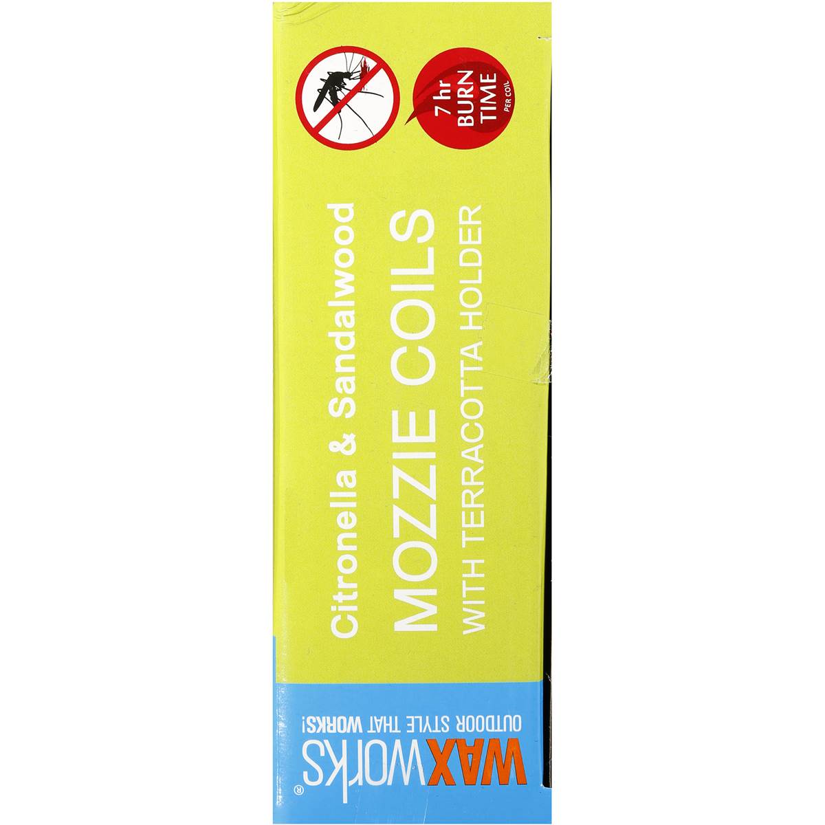 Waxworks Mozzie Coils With Terracotta Holder 6pk Woolworths