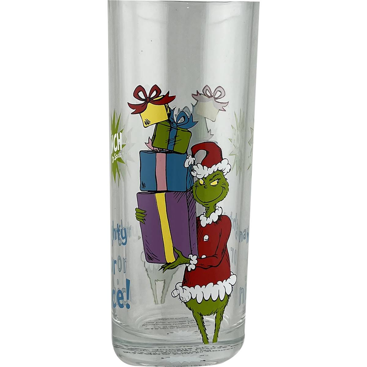 Christmas Grinch Glass Tumbler Gifts Each Woolworths