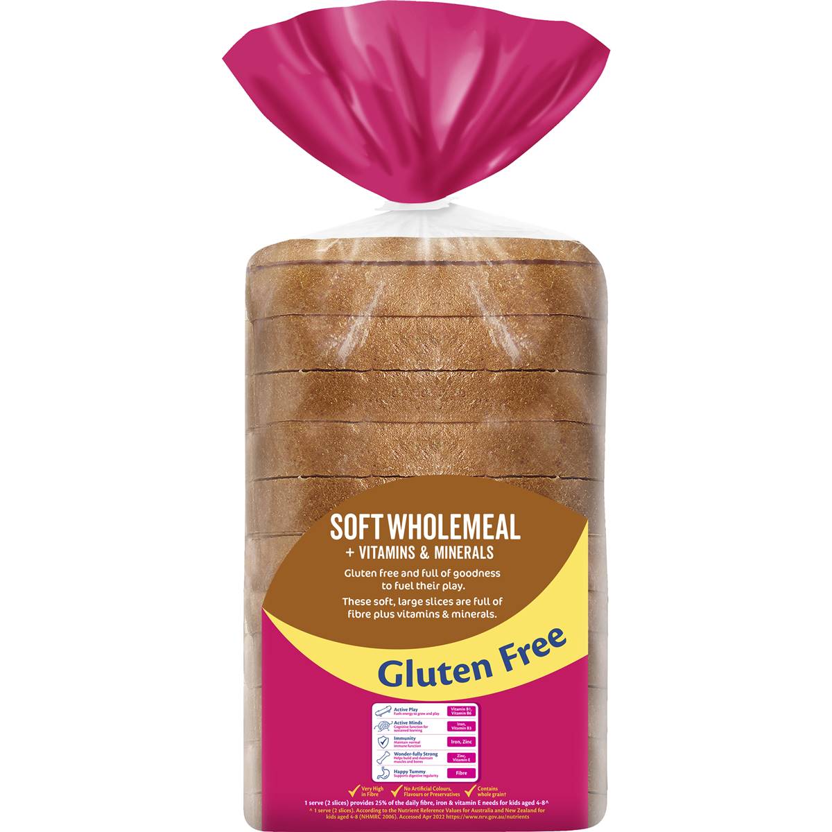Wonder Gluten Free Wholemeal Bread 500g Woolworths