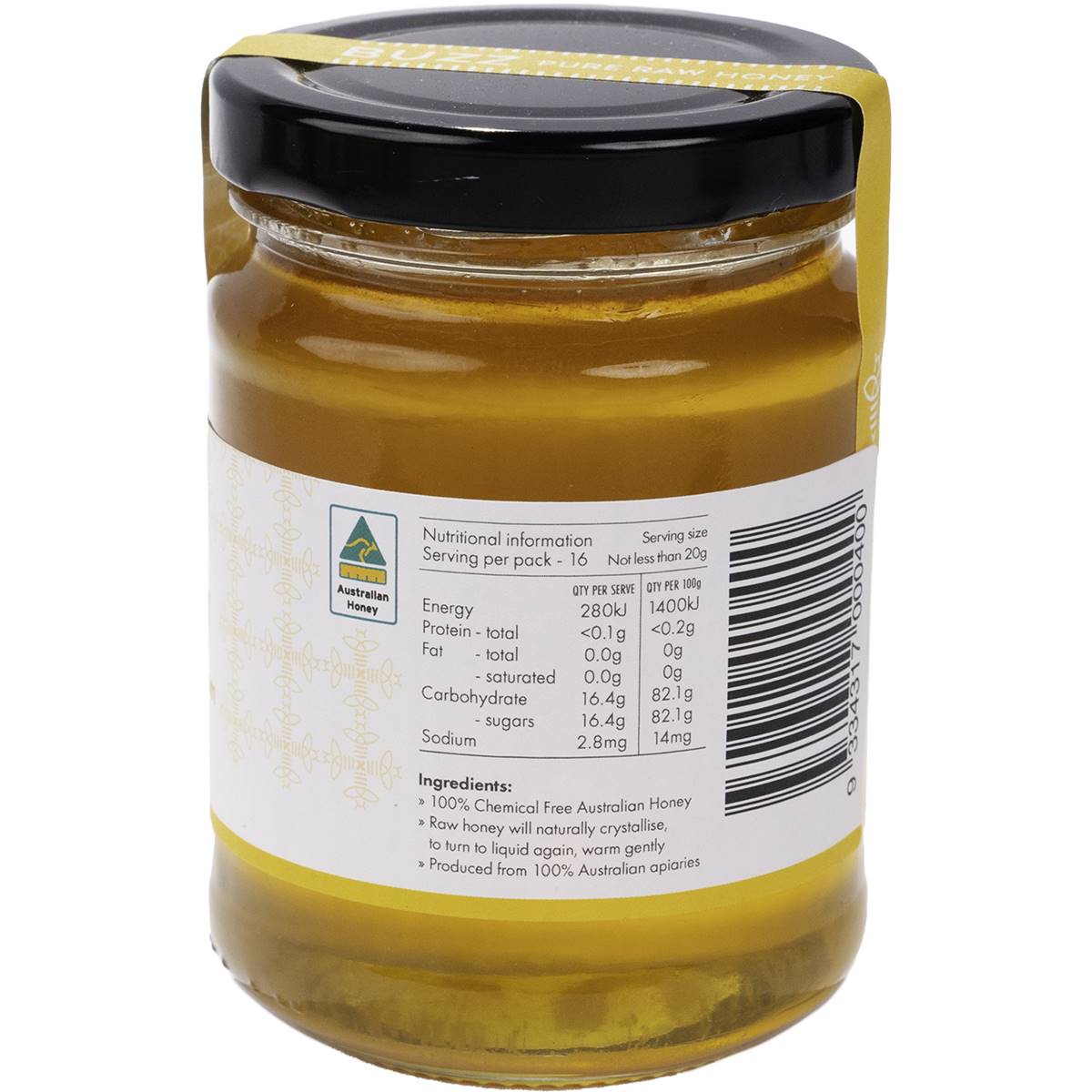 Buzz Honey Orange Blossom 320g Woolworths