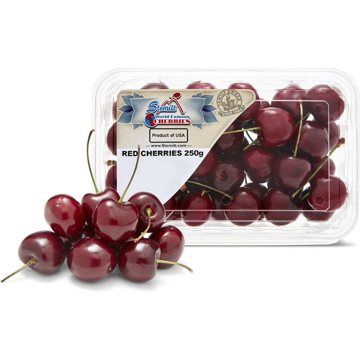 Red Cherries 250g Woolworths