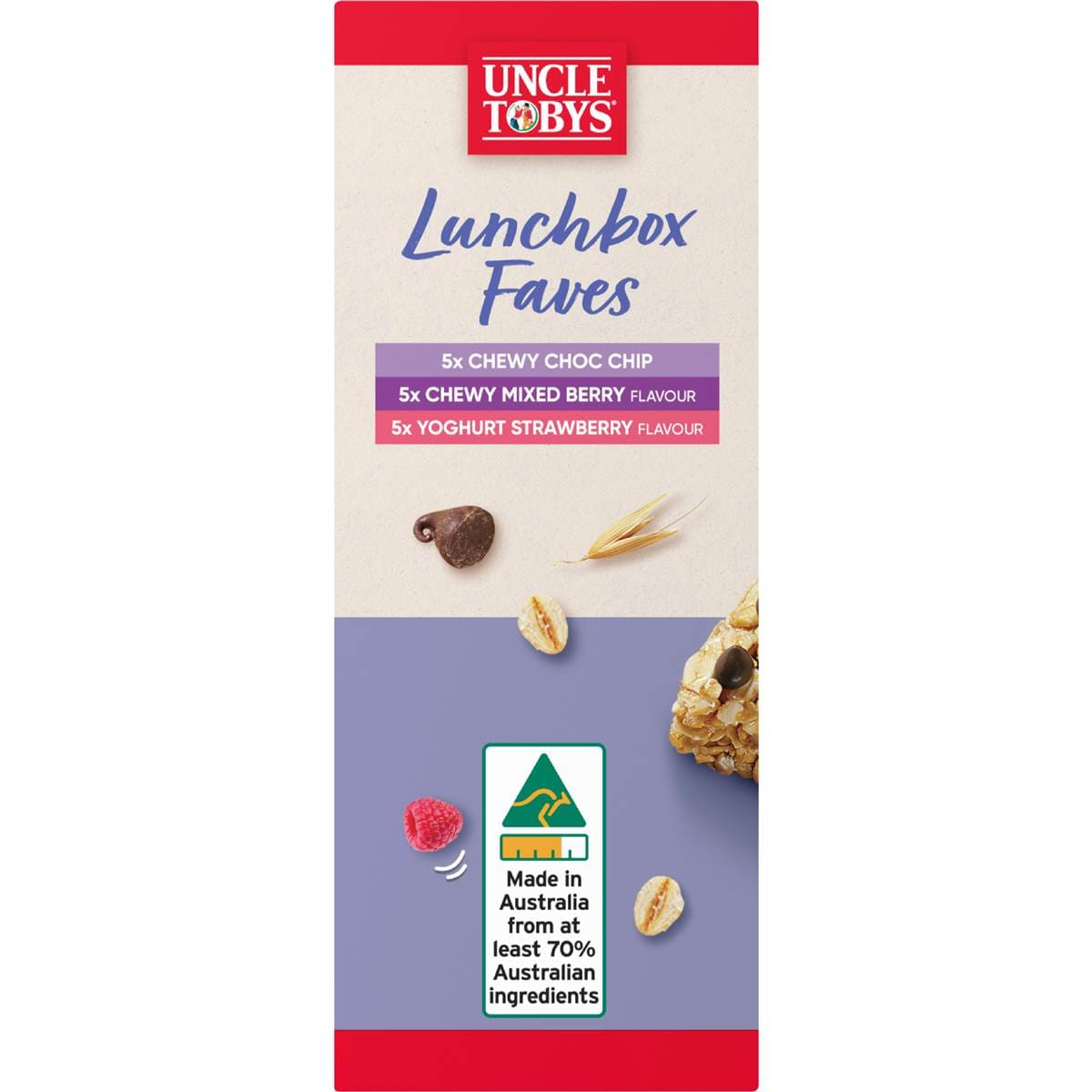 Uncle Tobys Lunchbox Faves Muesli Bars 15 Pack Woolworths
