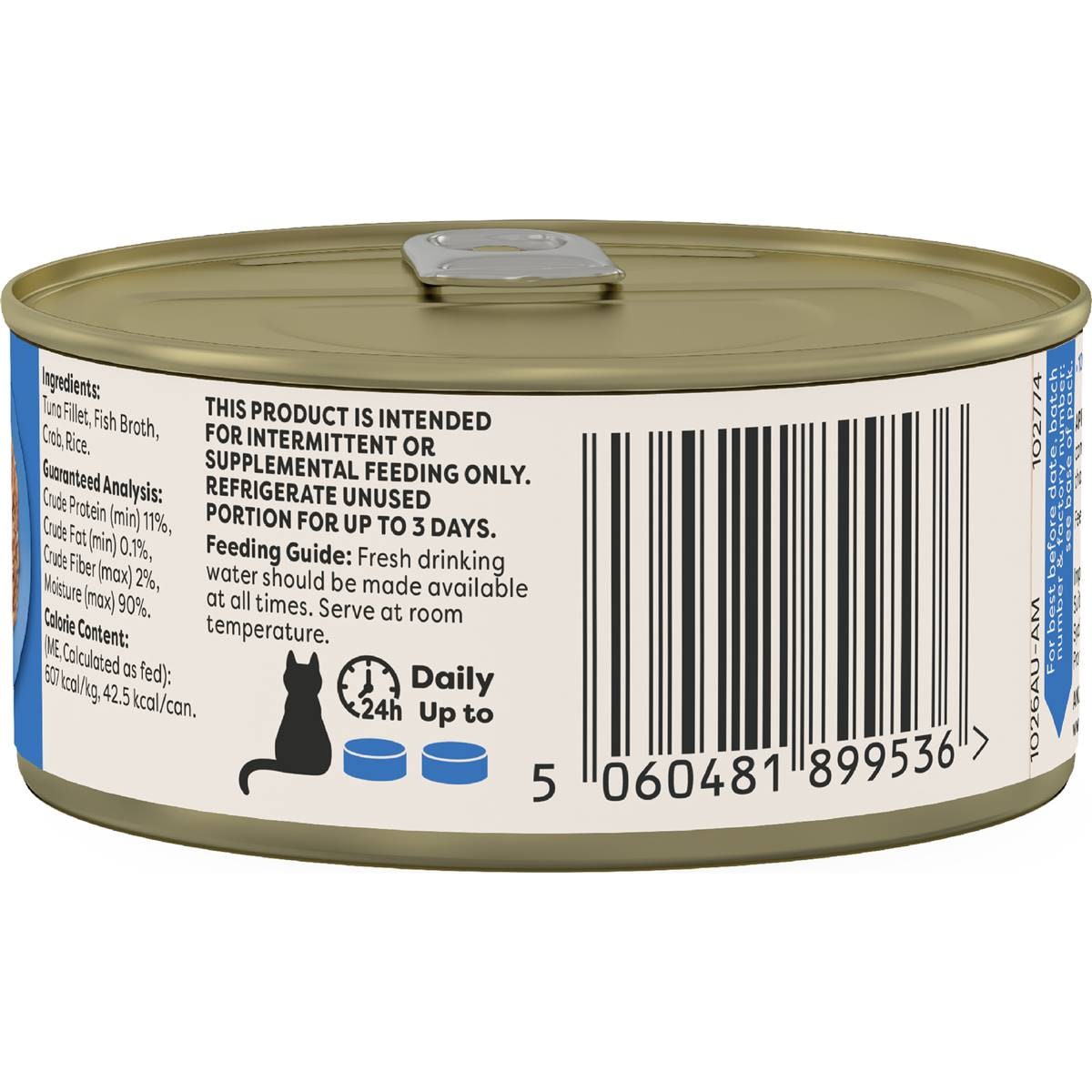 Applaws Cat Food Tuna Fillet With Crab 70g Woolworths