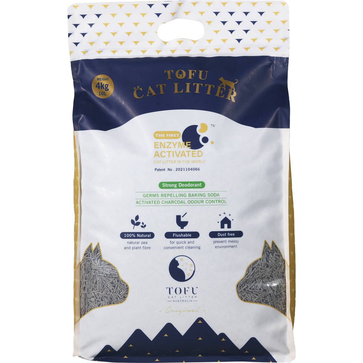 Tofu Cat Litter Enzyme Activated 4kg Woolworths