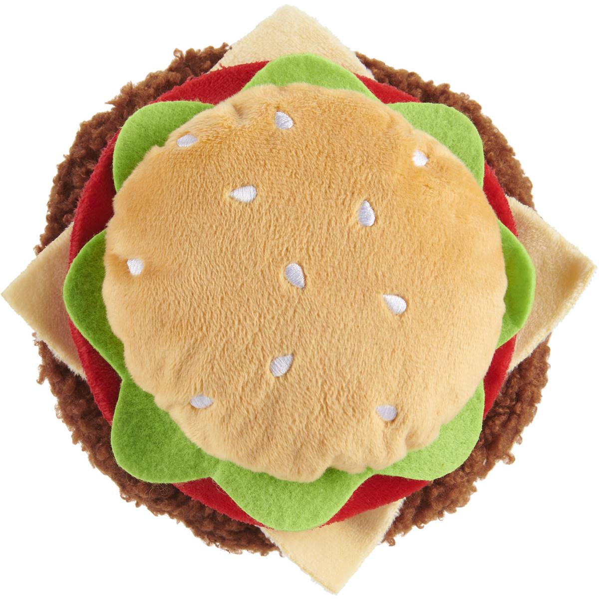 Bark Beef Burger Dog Toy Each Woolworths