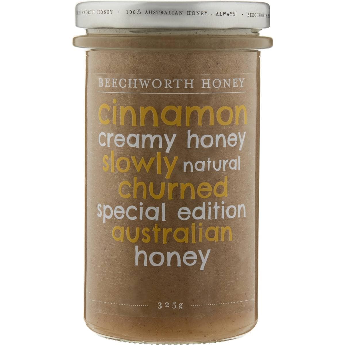 Beechworth 100 Australian Creamy Honey & Cinnamon Special Edition 350g