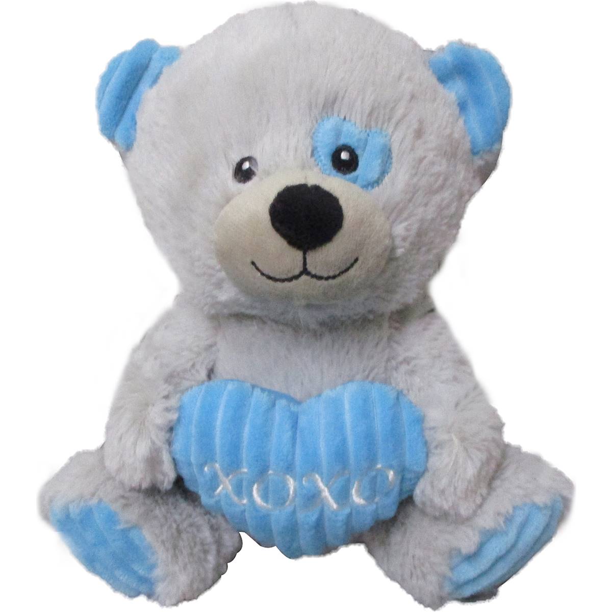Valentine's Day Bear Grey 20cm Xoxo Each | Woolworths