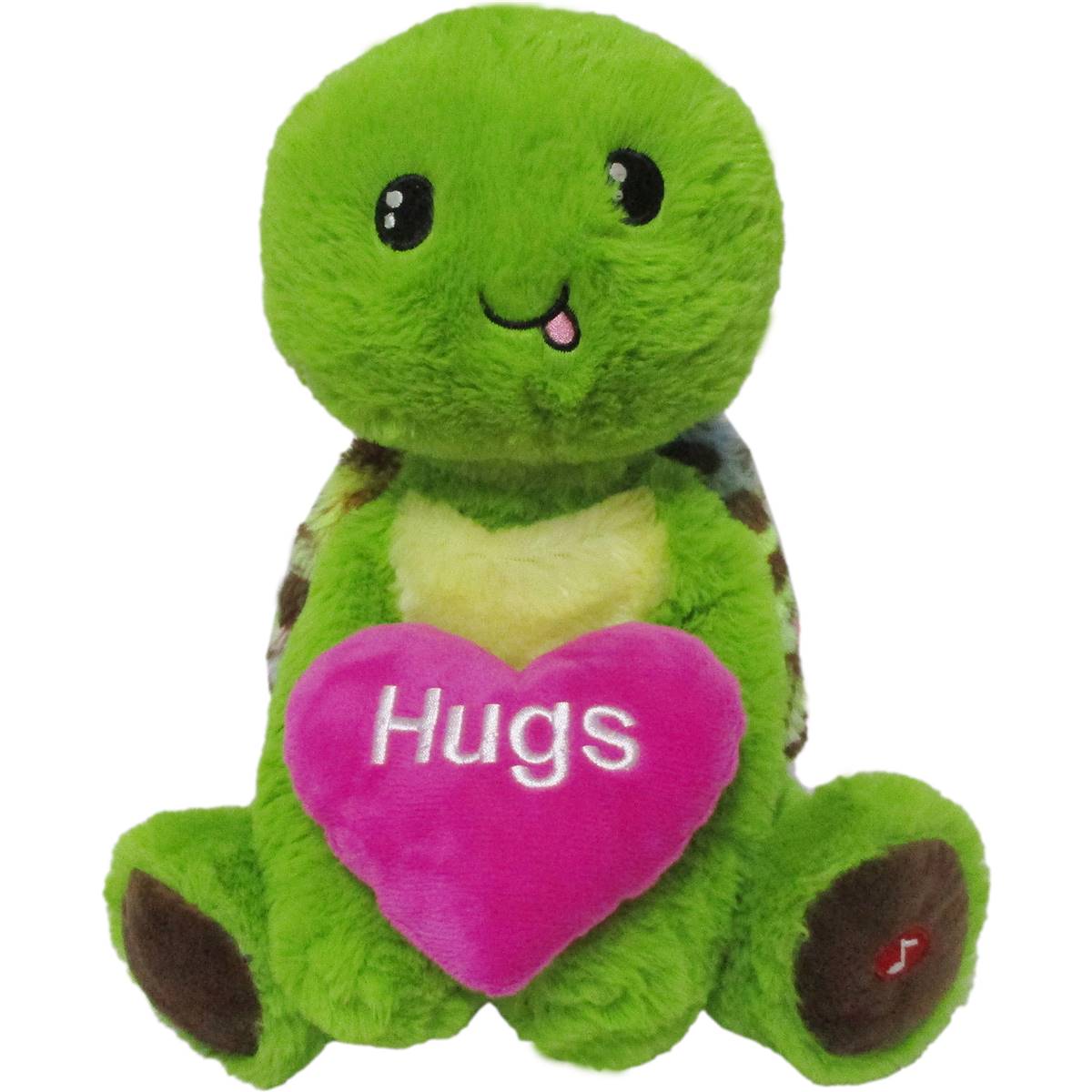 Valentine's Day Animated Plush Turtle Each | Woolworths