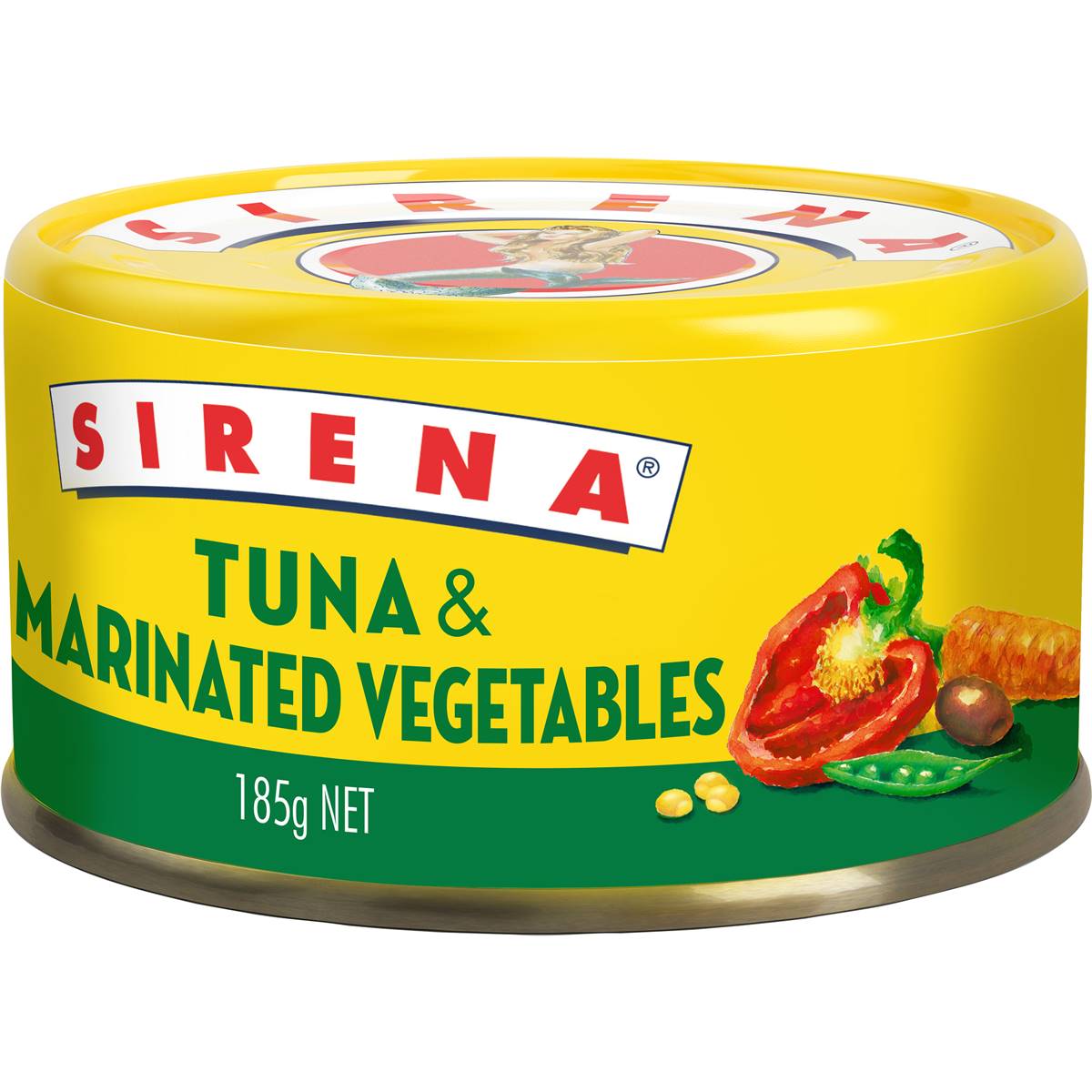 Sirena Tuna & Marinated Vegetables Vegetables 185g Woolworths