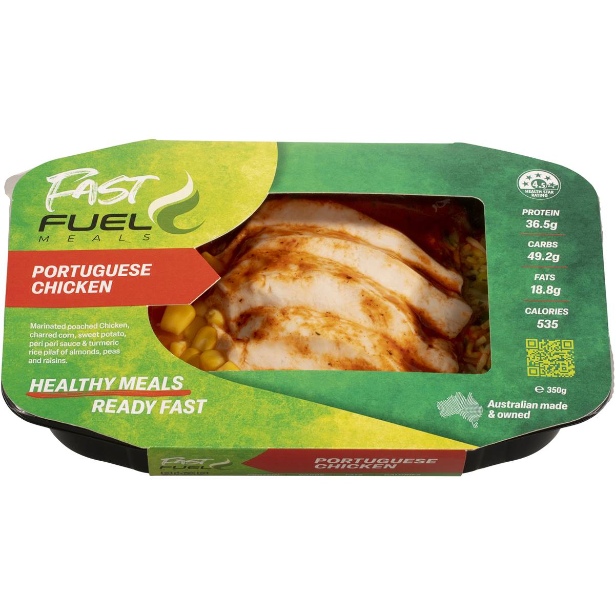 Fast Fuel Portuguese Chicken 350g Woolworths