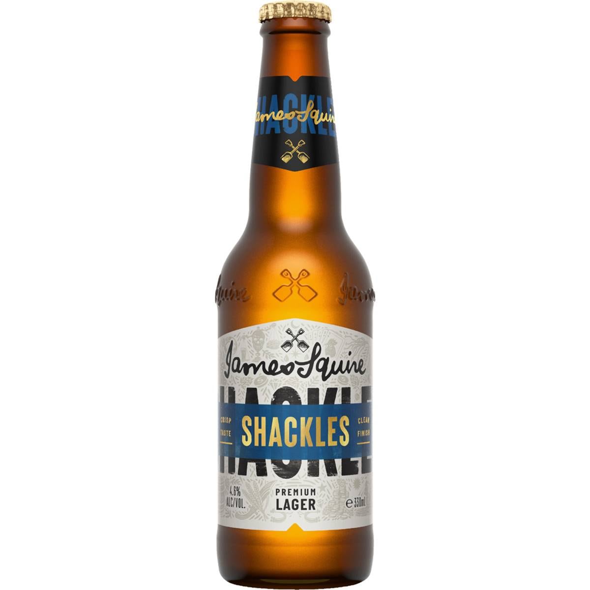 James Squire Broken Shackles Lager Bottle 330ml Woolworths