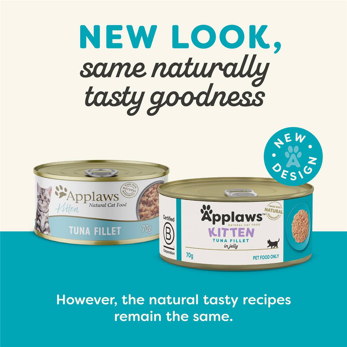 Applaws Kitten Food Tuna Fillet 70g Woolworths