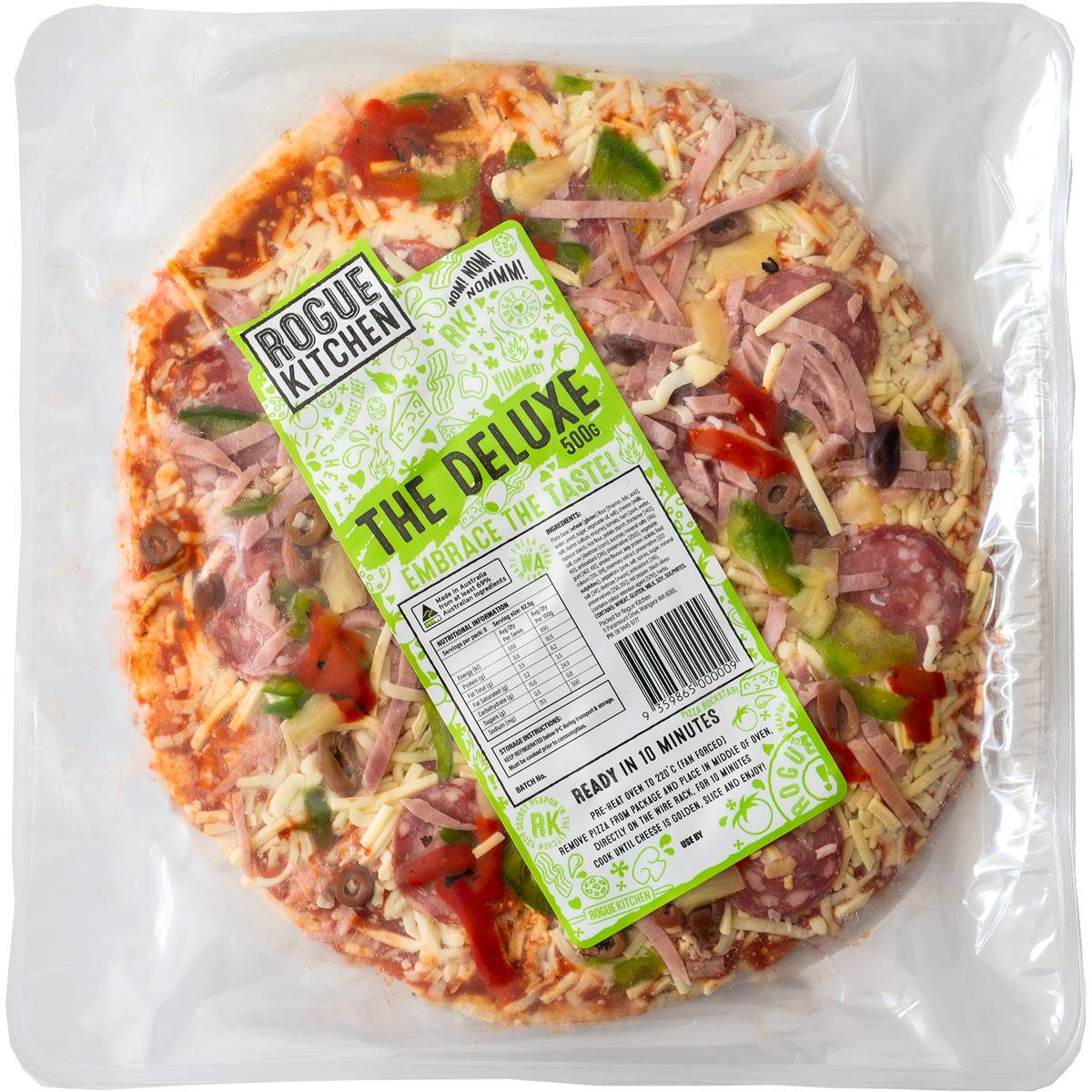 Rogue Kitchen The Deluxe Pizza 500g | Woolworths