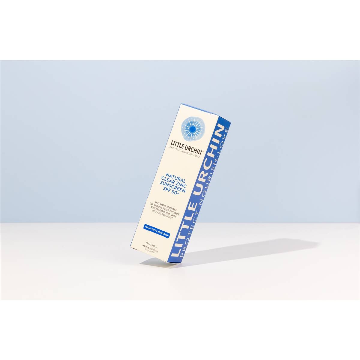 Little Urchin Natural Clear Zinc Sunscreen 100g Woolworths