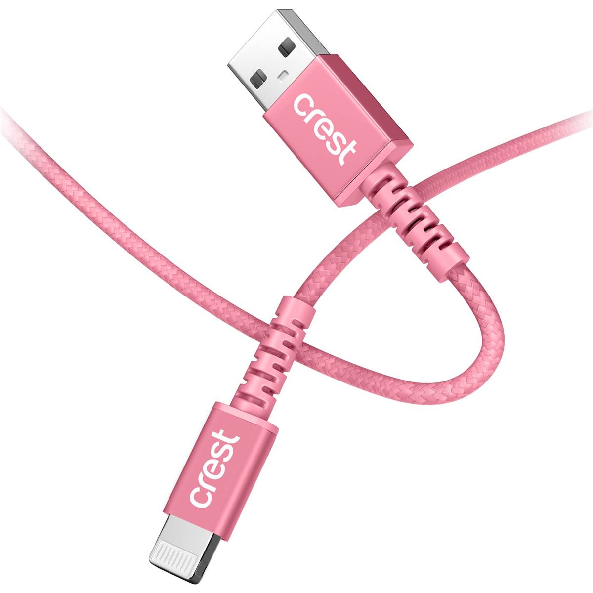 Crest Lightning To Usb-a Braided Cable 1.5m | Woolworths