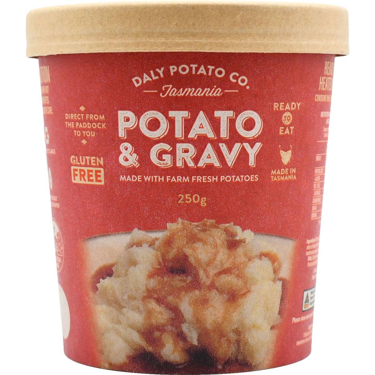 Daly Potato Co. Potato & Gravy 250g Woolworths