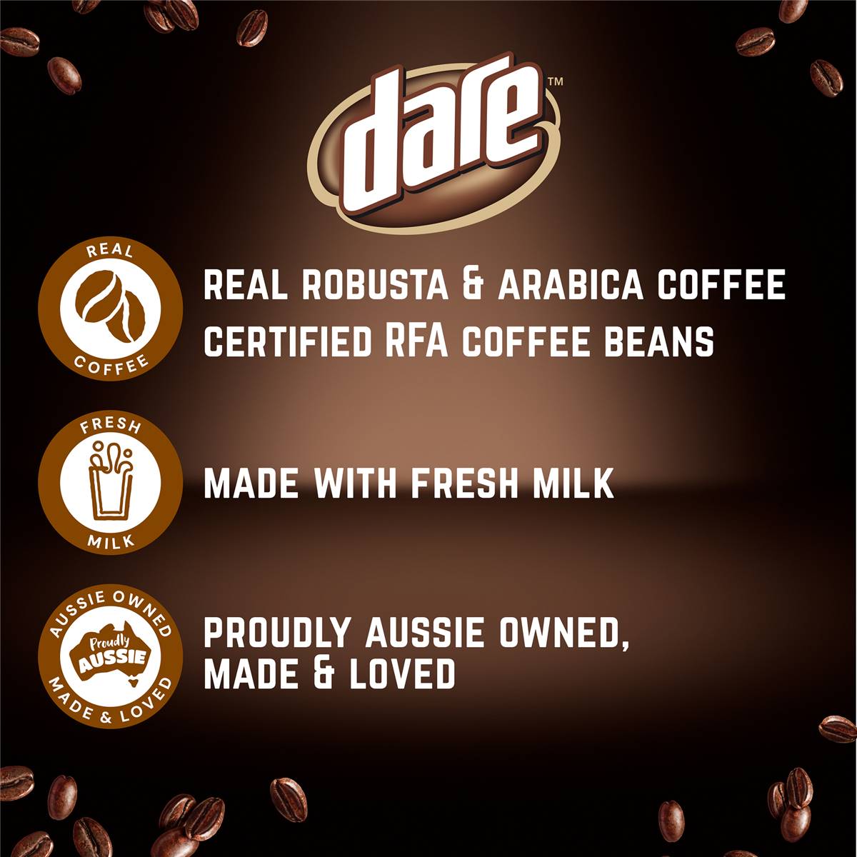 Dare Butterscotch Latte Iced Cofee Flavoured Milk 750ml Woolworths