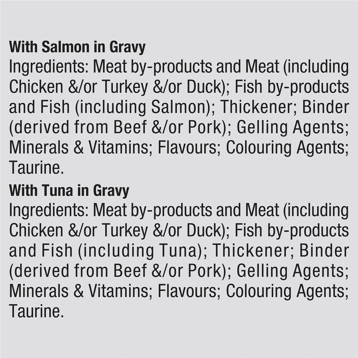 Dine Fresh & Fine Gravy Salmon & Tuna 50g X 6 Pack Woolworths