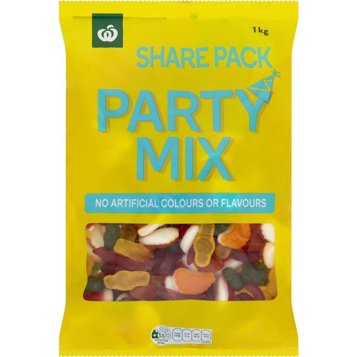 Woolworths Party Mix Share Pack 1kg | Woolworths