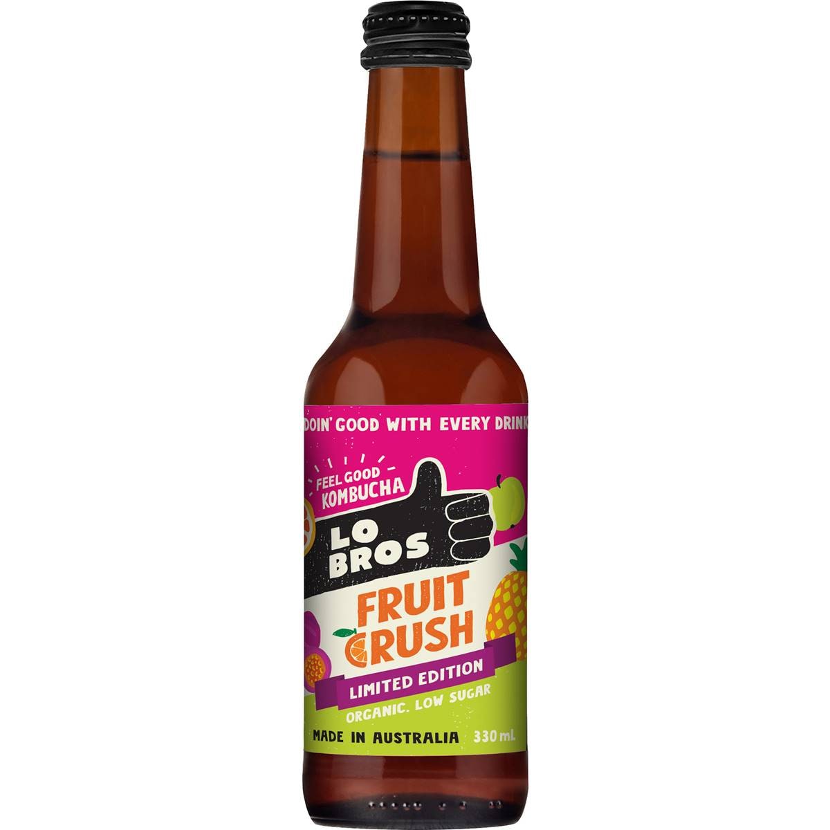 Lo Bros Fruit Crush 330ml Woolworths