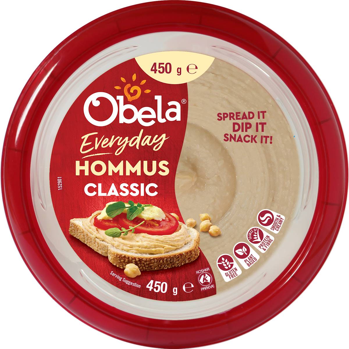 Obela Everday Smooth Classic Hommus 