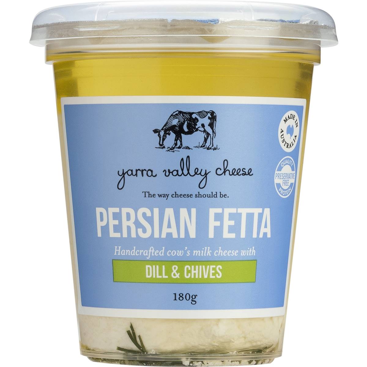 Yarra Valley Persian Fetta Dill & Chives