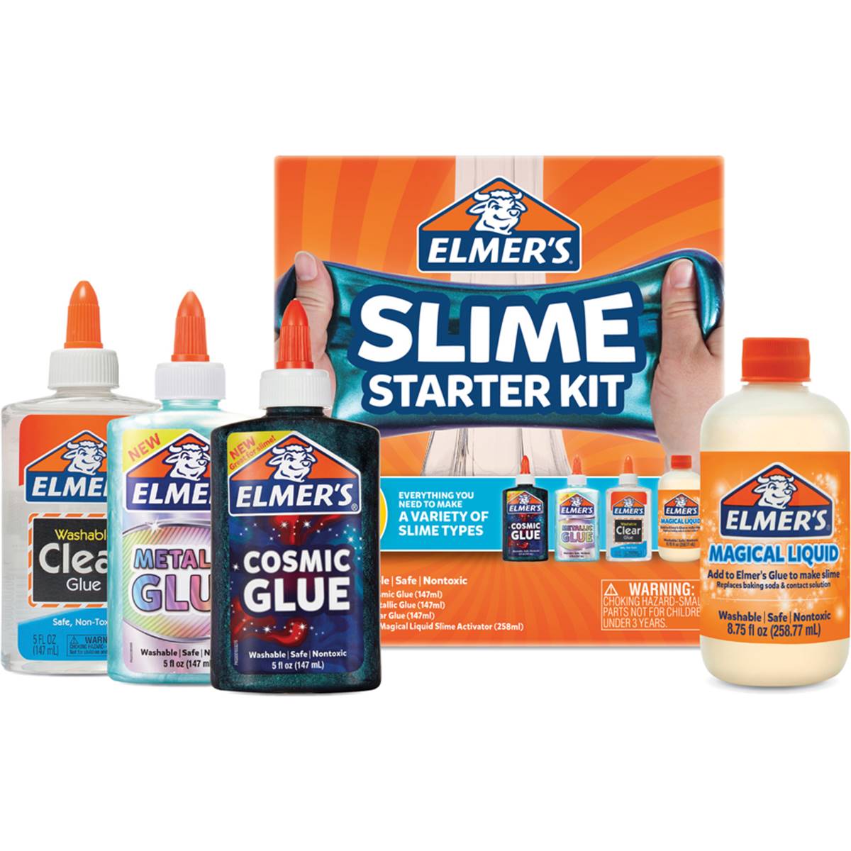 Elmer's Slime 4 Piece Starter Kit Each | Woolworths