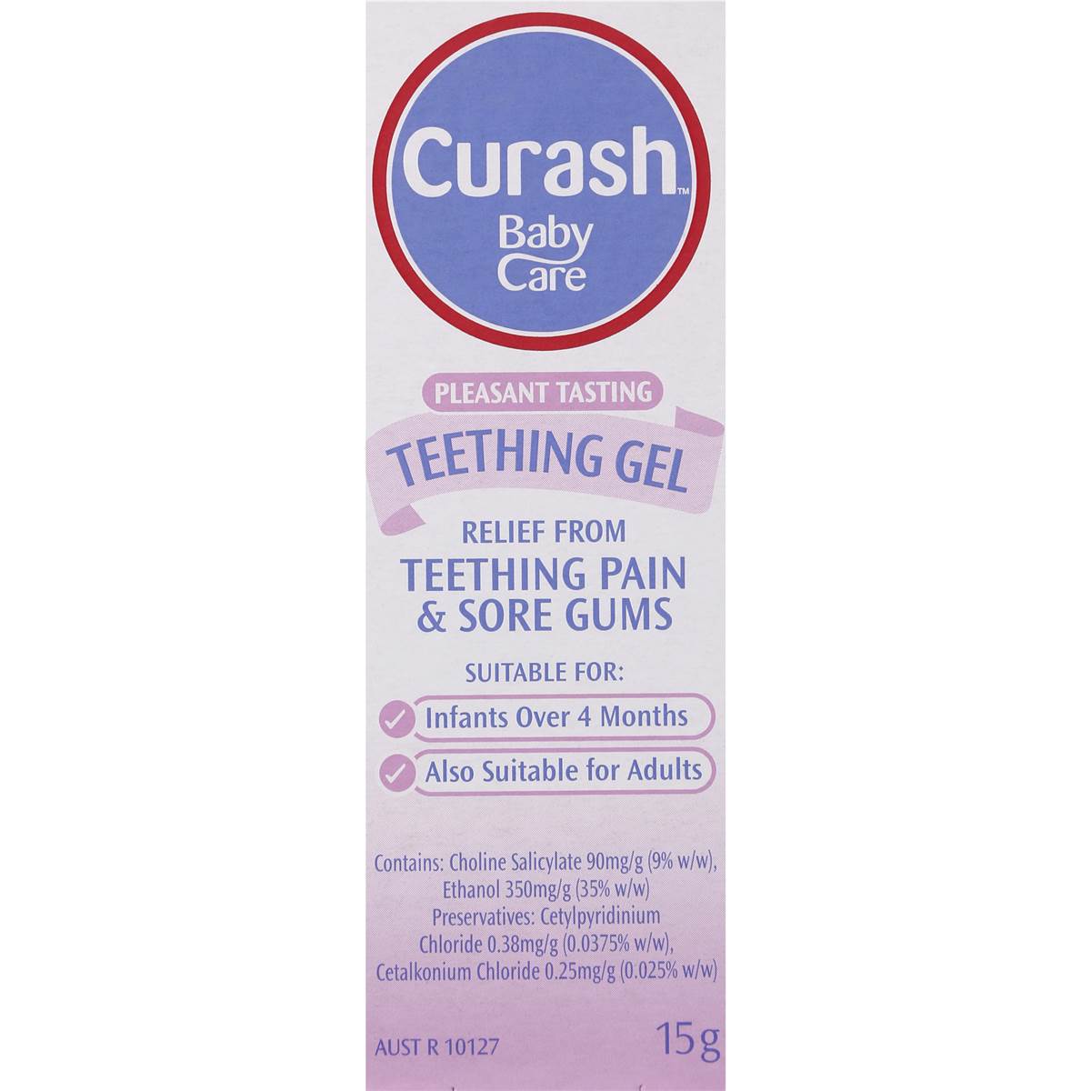 Curash Pain Relief Oral Gel 15g Woolworths