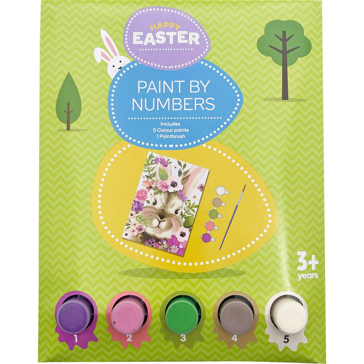 Easter Paint By Numbers Canvas Each Woolworths
