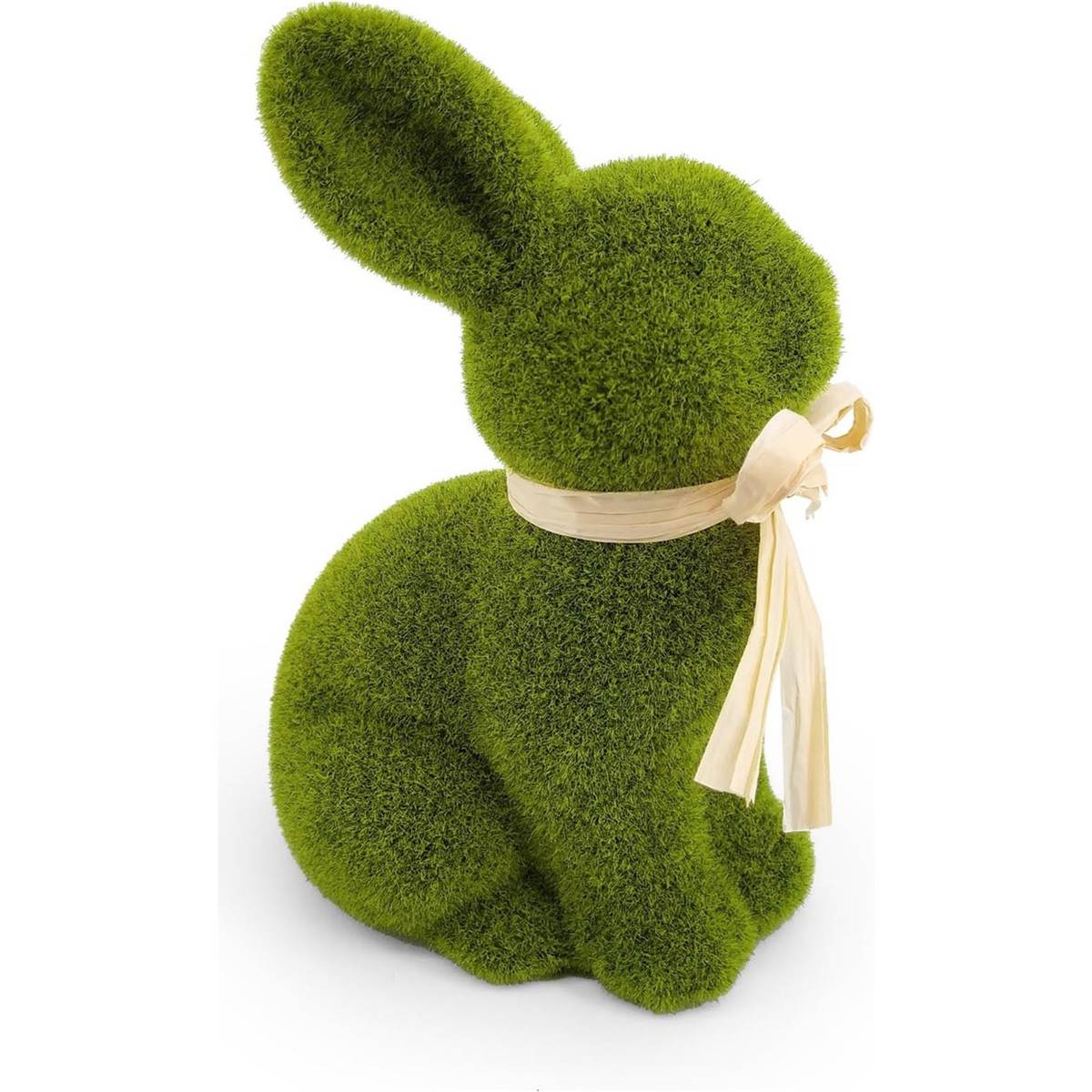 Easter Faux Moss Bunny Small Each Woolworths