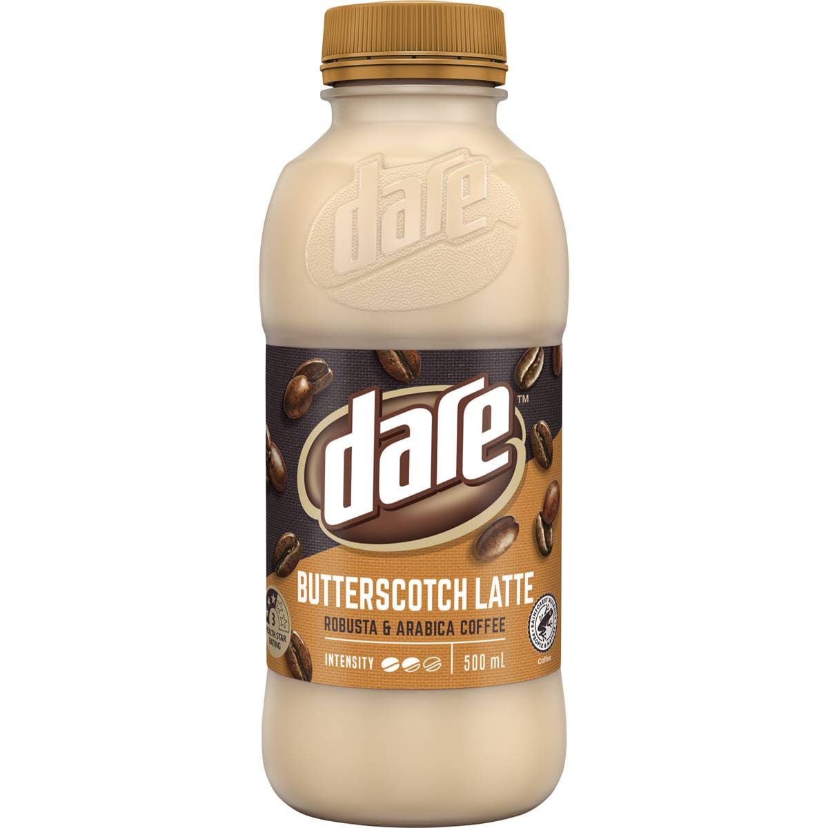 Dare Butterscotch Latte Iced Coffee Robusta & Arabica Coffee 500ml