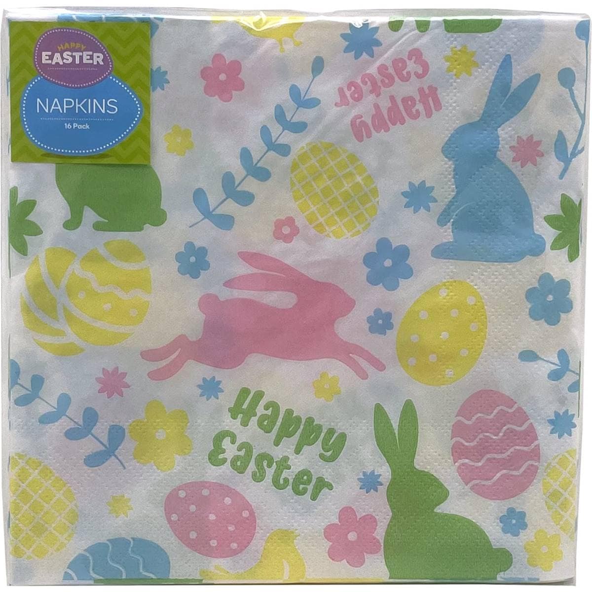 Easter Napkins 16 Pack Woolworths